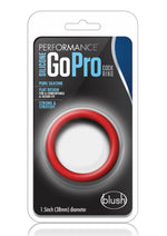 Load image into Gallery viewer, Performance Silicone Go Pro Cock Ring - Red
