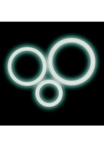 Load image into Gallery viewer, Performance Vs4 Pure Premium Silicone Cock Ring Set (3 Sizes
