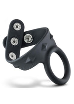 Load image into Gallery viewer, Performance Vs7 Silicone Cock and Ball Strap - Black - Large
