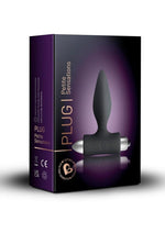 Load image into Gallery viewer, Petite Sensations Silicone Vibrating Anal Plug - Black
