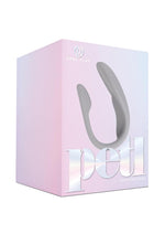 Load image into Gallery viewer, Petl Rechargeable Silicone Couples Massager - Gray/Grey
