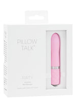 Load image into Gallery viewer, Pillow Talk Flirty Rechargeable Silicone Bullet - Pink
