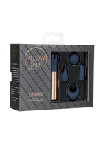 Load image into Gallery viewer, Pillow Talk Secrets Desires Rechargeable Silicone Bullet - Blue/Navy Blue/Rose Gold - 6 Piece/Set
