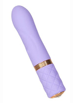 Load image into Gallery viewer, Pillow Talk Special Edition Flirty Rechargeable Silicone Bullet - Purple/Rose Gold
