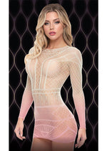 Load image into Gallery viewer, Pink Dusk Log Sleeve Mini Dress - Pink - One Size