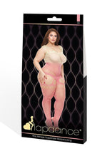 Load image into Gallery viewer, Pink Mirage Suspender Bodystocking
