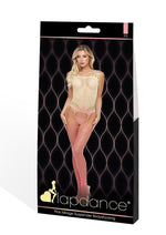 Load image into Gallery viewer, Pink Mirage Suspender Bodystocking
