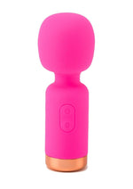Load image into Gallery viewer, Pink Pussycat Vibrating Pocket Wand Rechargeable Massager - Pink
