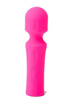 Load image into Gallery viewer, Pink Pussycat Vibrating Mini Wand Rechargeable Massager - Pink