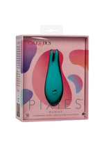 Load image into Gallery viewer, Pixies Bunny Rechargeable Silicone Finger Vibrator - Green
