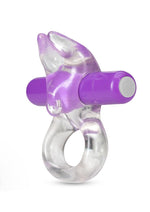 Load image into Gallery viewer, Play with Me Bull Vibrating Cock Ring - Purple
