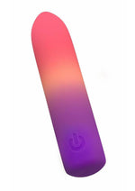 Load image into Gallery viewer, Play with Me Cotton Candy Rechargeable Silicone Bullet