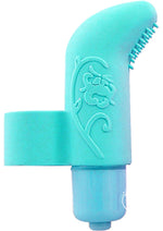 Load image into Gallery viewer, Play with Me Finger Vibe Silicone Vibrator - Blue
