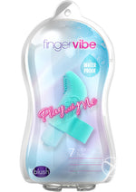 Load image into Gallery viewer, Play with Me Finger Vibe Silicone Vibrator - Blue
