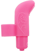 Load image into Gallery viewer, Play with Me Finger Vibe Silicone Vibrator - Pink
