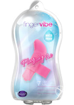 Load image into Gallery viewer, Play with Me Finger Vibe Silicone Vibrator - Pink
