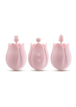 Load image into Gallery viewer, Play with Me Romanic Rose Rechargeable Silicone Clitoral Stimulator