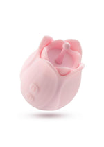 Load image into Gallery viewer, Play with Me Romanic Rose Rechargeable Silicone Clitoral Stimulator - Pink