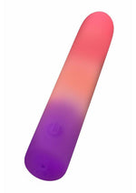 Load image into Gallery viewer, Play with Me Sunset Passion Rechargeable Silicone Vibrator