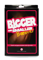 Load image into Gallery viewer, Play Wiv Me Bigger Or Smaller Boobs Card Game