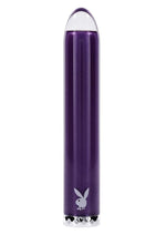 Load image into Gallery viewer, Playboy Amethyst Rechargeable Silicone Vibrator - Purple

