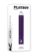 Load image into Gallery viewer, Playboy Amethyst Rechargeable Silicone Vibrator - Purple
