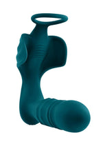 Load image into Gallery viewer, Playboy Bring It On Rechargeable Silicone Anal Plug with Cock Ring
