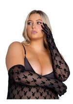 Load image into Gallery viewer, Playboy Bunny Noir Gloves - Black - Queen
