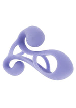 Load image into Gallery viewer, Playboy Fantasy Cage Rechargeable Silicone Penis Extension - Purple
