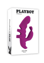 Load image into Gallery viewer, Playboy Lend A Hand Rechargeable Silicone Finger Vibrator - Purple