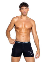 Load image into Gallery viewer, Playboy Mens Tuxedo Classic Boxer - Black/White - XLarge