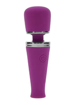 Load image into Gallery viewer, Playboy Mic Drop Rechargeable Silicone Wand - Purple
