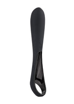 Load image into Gallery viewer, Playboy Olio Rechargeable Silicone Mini Vibrator - Black
