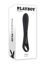 Load image into Gallery viewer, Playboy Olio Rechargeable Silicone Mini Vibrator - Black
