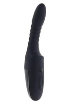Load image into Gallery viewer, Playboy Overdrive Rechargeable Silicone Heating Vibrator - Black
