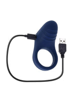 Load image into Gallery viewer, Playboy Pleasure Point Rechargeable Silicone Cock Ring