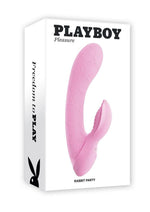 Load image into Gallery viewer, Playboy Rabbit Party Rechargeable Silicone Rabbit Vibrator - Purple
