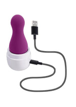 Load image into Gallery viewer, Playboy The Jet Set Tapping Rechargeable Silicone Clitoral Stimulator