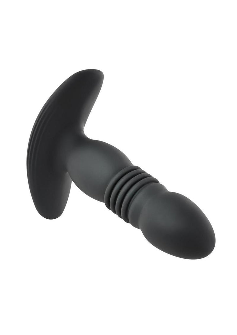 Playboy Trust The Thrust Rechargeable Silicone Thrusting Anal Plug wit ...