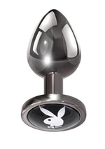 Load image into Gallery viewer, Playboy Tux Metal Anal Plug
