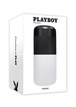 Load image into Gallery viewer, Playboy Twisted Double Side Stroker - Black/White