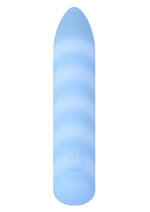 Load image into Gallery viewer, Playboy Unicorn Silicone Rechargeable Vibrating Bullet - Blue
