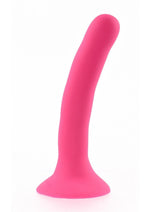 Load image into Gallery viewer, Please Silcone Dildo - Pink - 5.25in
