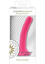 Load image into Gallery viewer, Please Silcone Dildo - Pink - 5.25in
