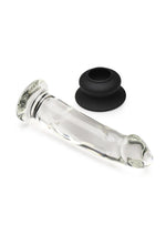 Load image into Gallery viewer, Pleasure Crystals Glass Dildo with Silicone Base
