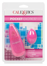 Load image into Gallery viewer, Pocket Exotics Vibrating Pink Passion Egg - Pink
