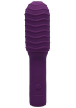 Load image into Gallery viewer, Pocket Rocket Elite Silicone Rechargeable Mini Vibrator with Removable Sleeve
