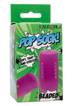 Load image into Gallery viewer, Pop Sock Beaded Stroker - Purple