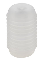 Load image into Gallery viewer, Pop Sock Ribbed Stroker - Clear