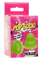 Load image into Gallery viewer, Pop Sock Tickler Reversible Textured Stroker - Green